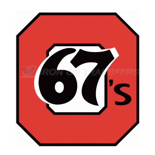 Ottawa 67s Iron-on Stickers (Heat Transfers)NO.7366